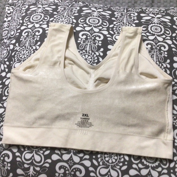 Shapermint Truekind® Everyday Throw-on Wireless Bralette Sz 2X Chai - Picture 7 of 8